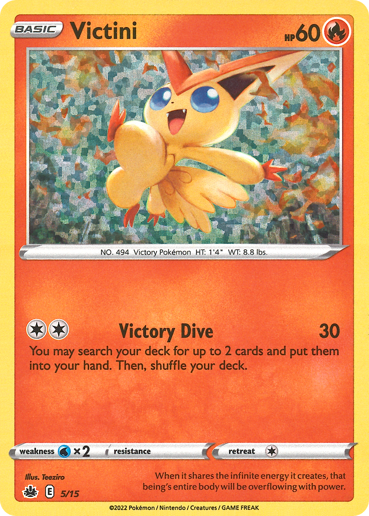 McDonald’s Match Battle Victini #5